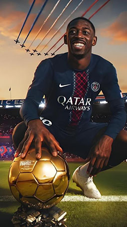 La Maison du Maillot – Maillot PSG Ousmane Dembélé 2025-26