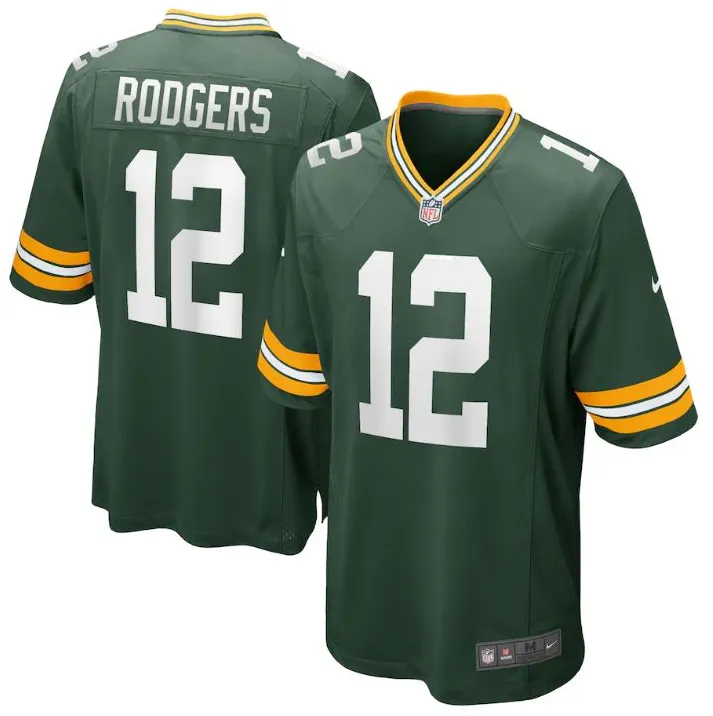 Aaron Rodgers Green Bay Packers - Green