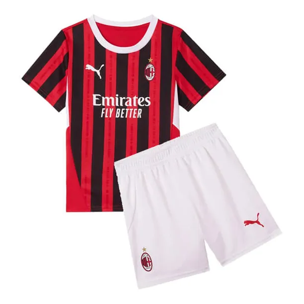 Ac Milan Domicile 2024/25 Junior Kit