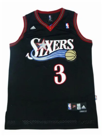 Allen Iverson Philadelphia 76ers [noir]