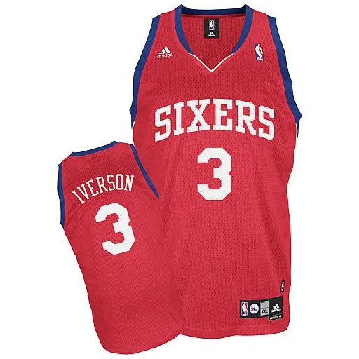 Allen Iverson Philadelphia 76ers [rouge]