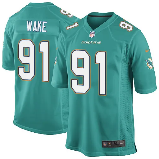 Cameron Wake Des Dolphins De Miami - Aqua Vert