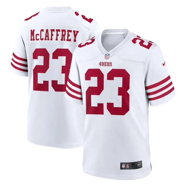 Christian Mccaffrey San Francisco 49ers - White