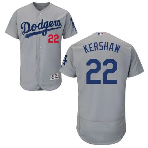 Clayton Kershaw Los Angeles Dodgers - Gray