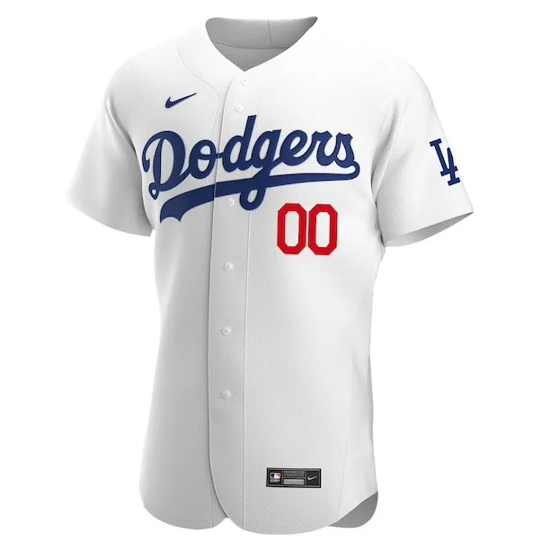 Custom Los Angeles Dodgers - White