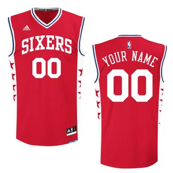 Custom Philadelphia 76ers [red]