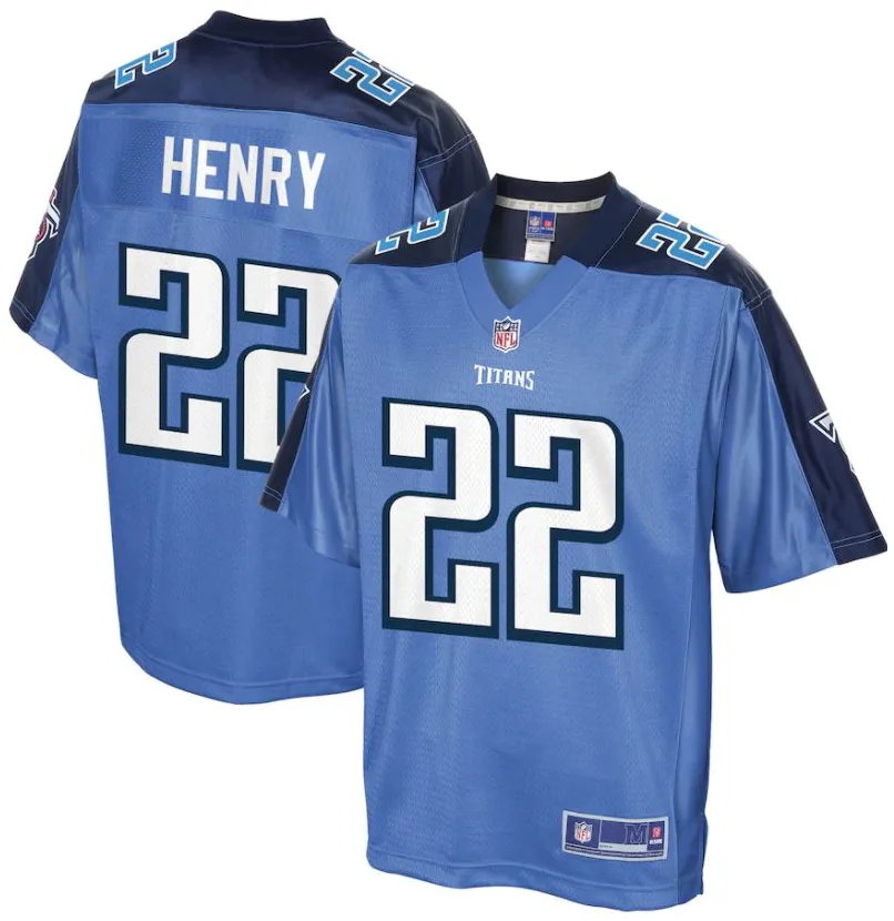 Derrick Henry Tennessee Titans - Light Blue