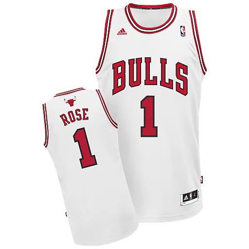 Derrick Rose Chicago Bulls [blanc]