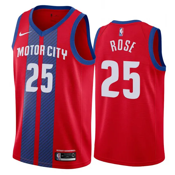 Derrick Rose Detroit Pistons 2019/20 - City Edition