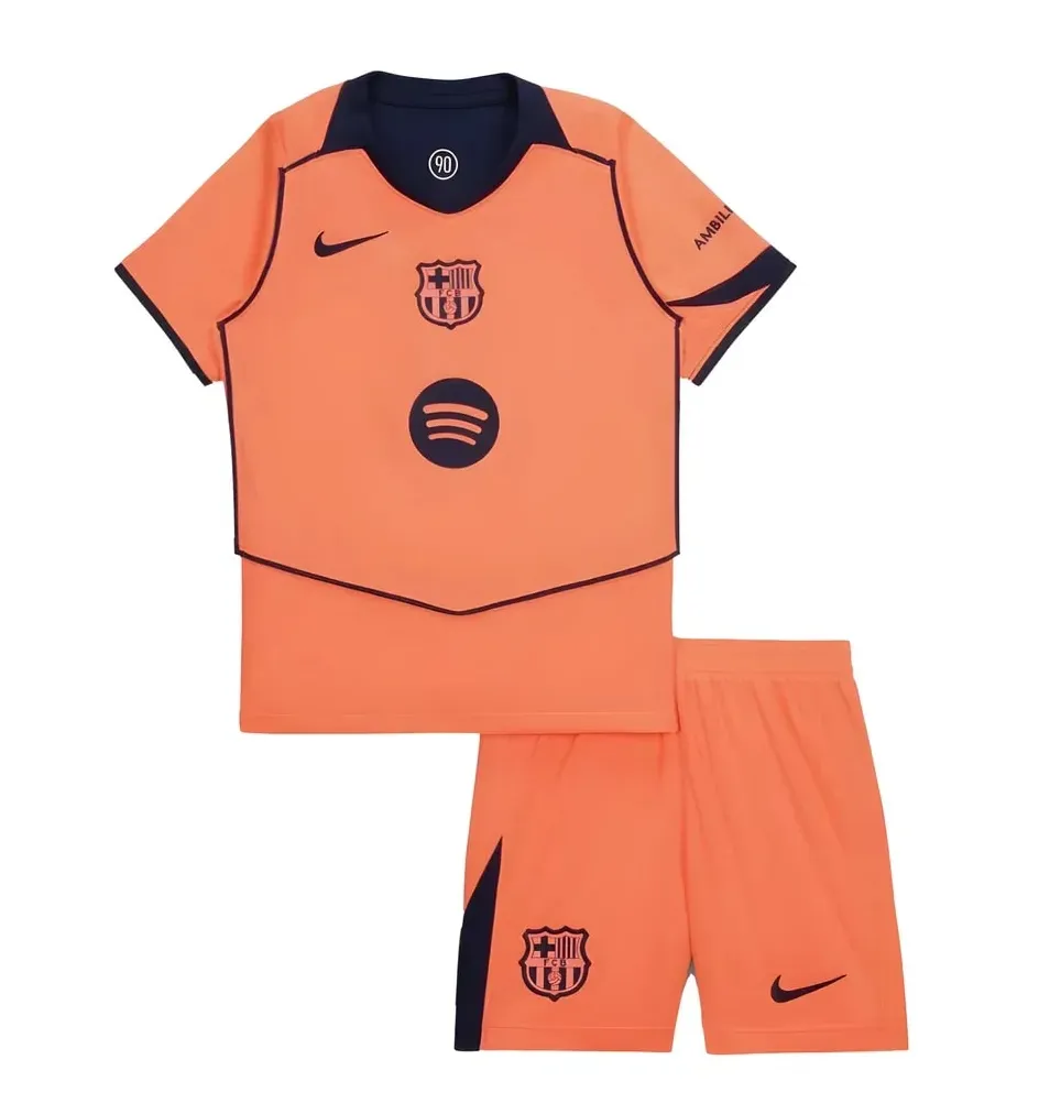 Fc Barcelona Third 2025/26 Junior Kit