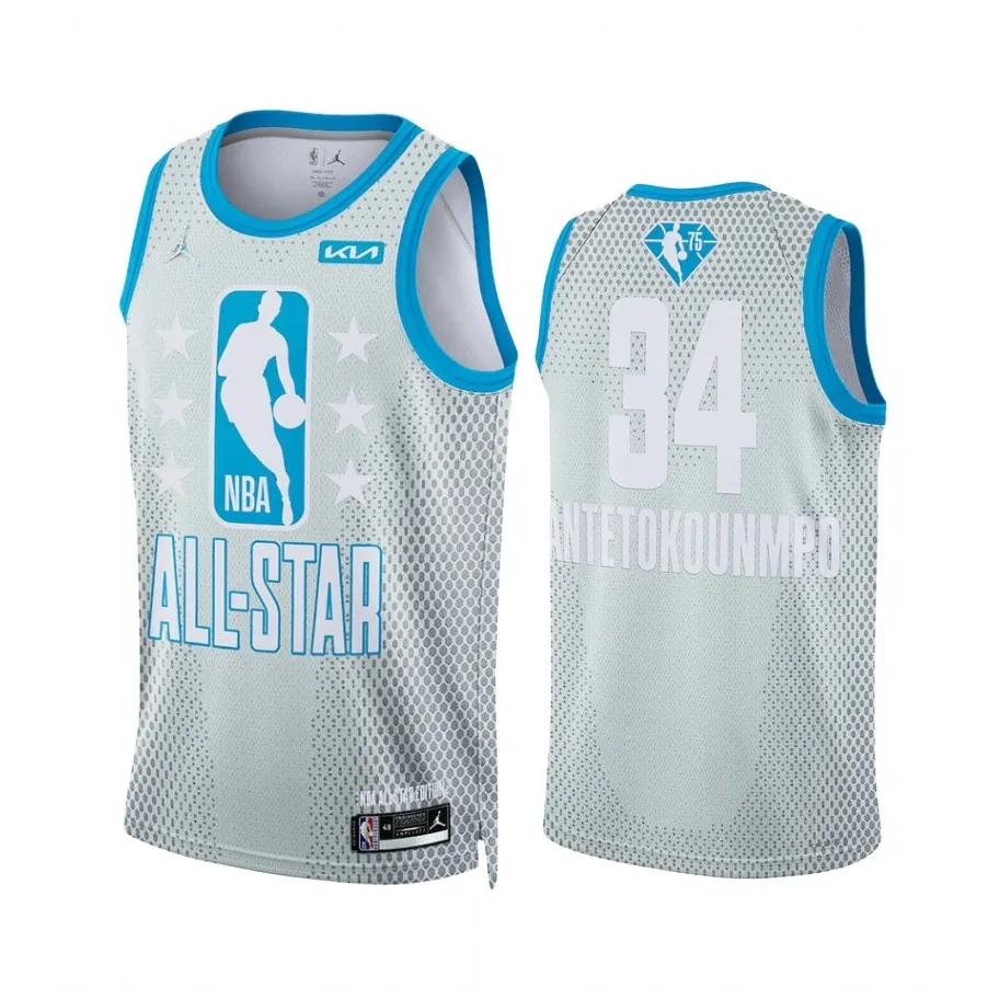 Giannis Antetokounmpo - 2022 All-star Gray