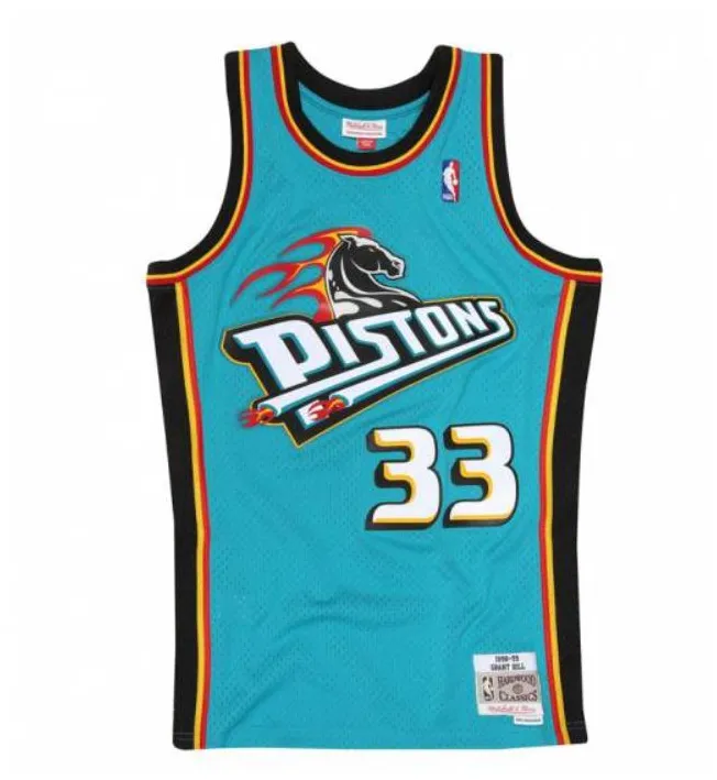 Grant Hill Detroit Pistons - Mitchell & Ness