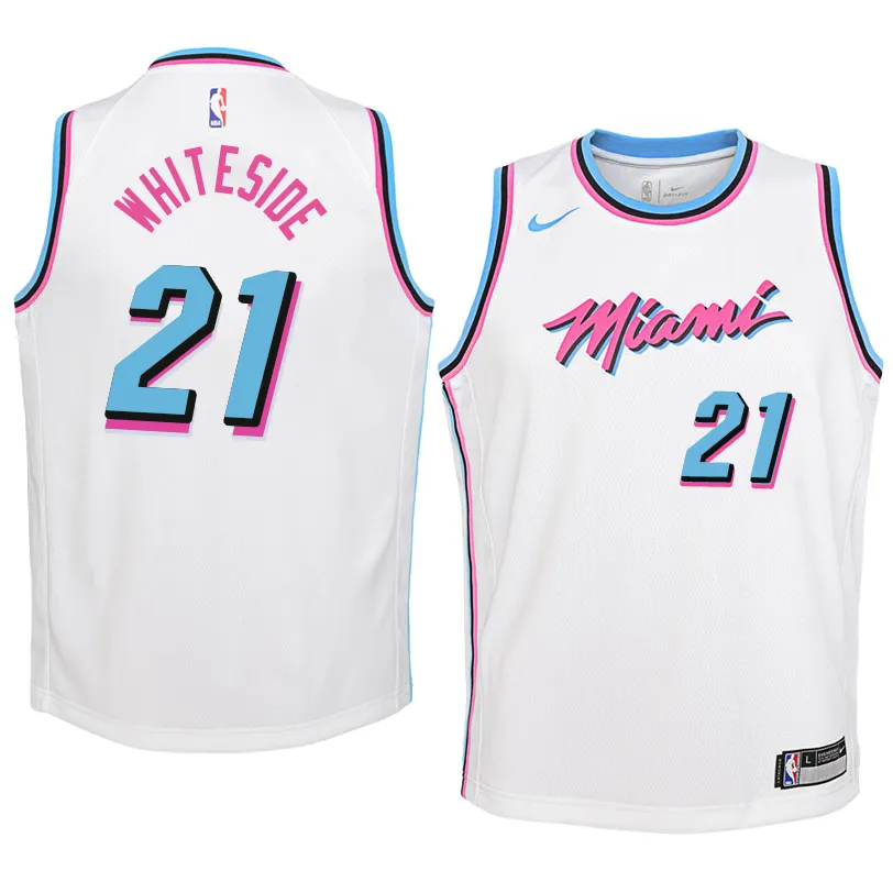 Hassan Whiteside Miami Heat - City Edition