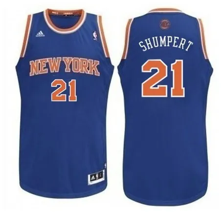Iman Shumpert New York Knicks [bleu]