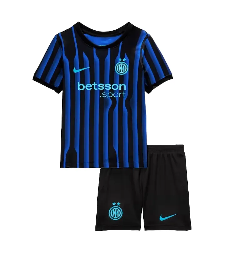 Inter Milan Domicile 2025/26 Junior Kit