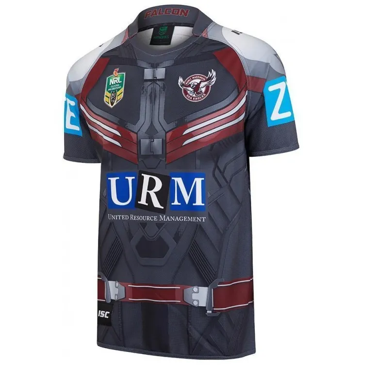 Isc Manly Warringah Sea Eagles - Falcon Nrl S/s 2017