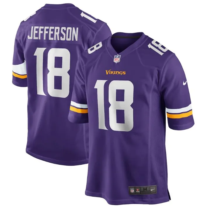 Justin Jefferson Minnesota Vikings - Purple