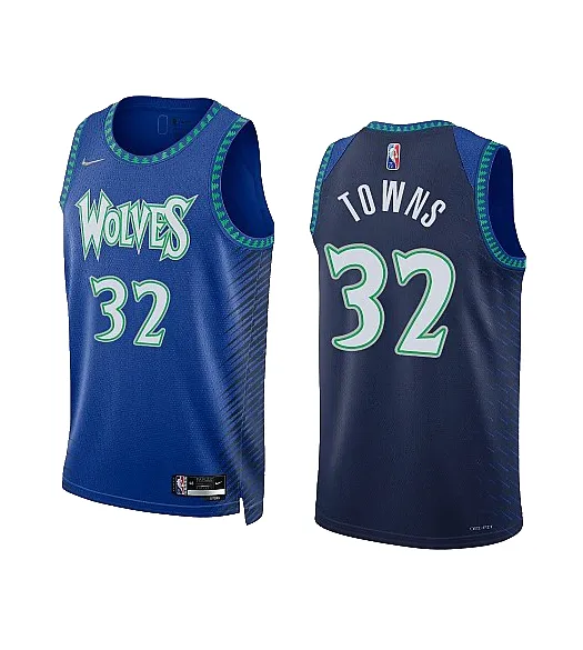 Karl-anthony Towns Minnesota Timberwolves 2021/22 - City Edition