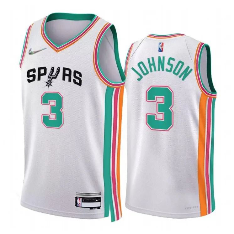 Keldon Johnson San Antonio Spurs 2021/22 - City Edition
