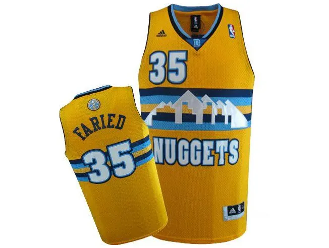 Kenneth Faried Denver Nuggets [jaune]