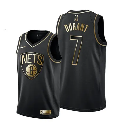 Kevin Durant Brooklyn Nets - Black/gold