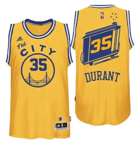 Kevin Durant Golden State Warriors [yellow]