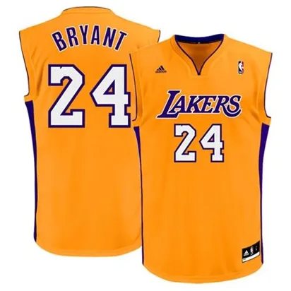 Kobe Bryant Los Angeles Lakers 2011/2012 [jaune]