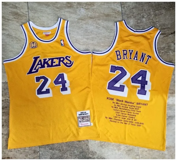 Kobe Bryant Los Angeles Lakers - Gold Commemorative