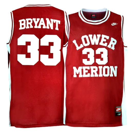 Kobe Bryant Lower Merion [rouge]