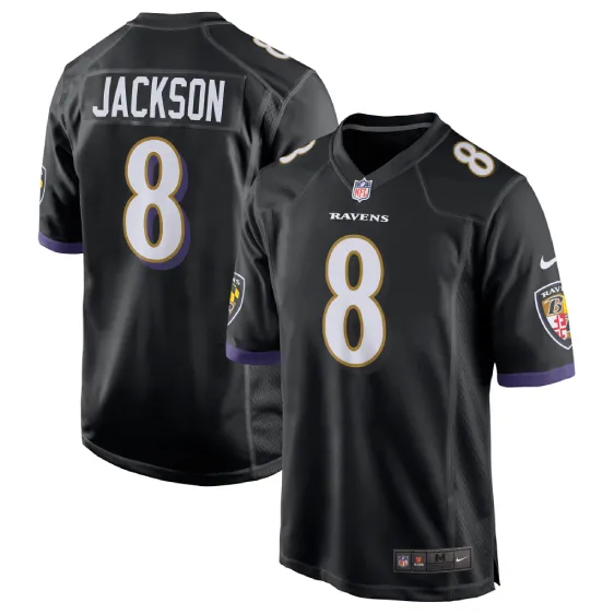 Lamar Jackson Baltimore Ravens - Black