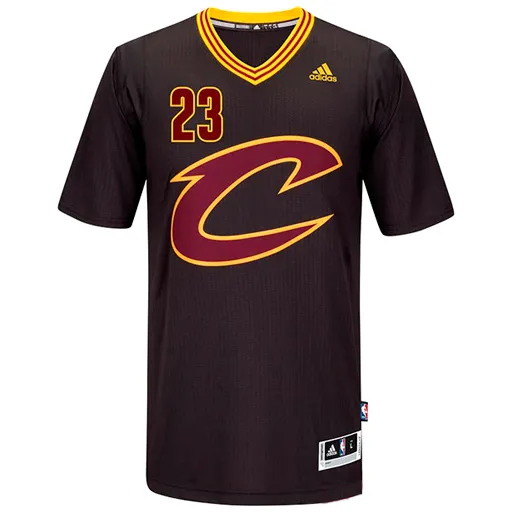 Lebron James Cleveland Cavaliers - Black Sleeve Swingman