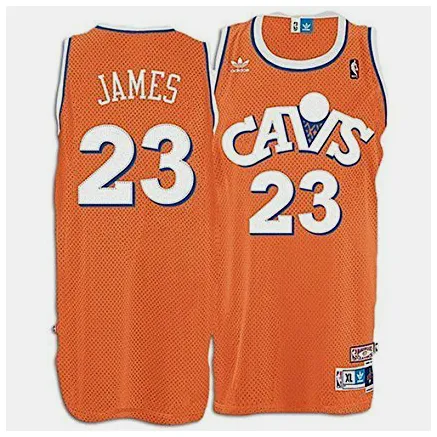 Lebron James Cleveland Cavaliers - Orange Hardwood Classics
