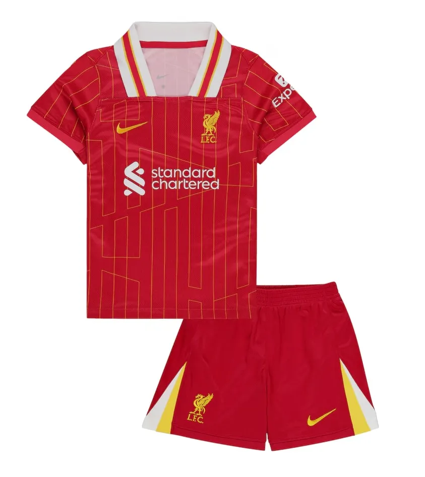 Liverpool Domicile 2024/25 Junior Kit