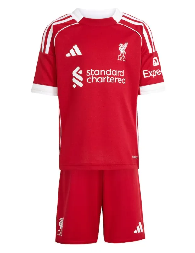 Liverpool Domicile 2025/26 Junior Kit