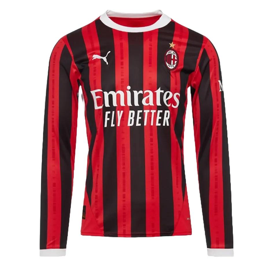 Maillot Ac Milan Domicile 2024/25 Ml - Authentic