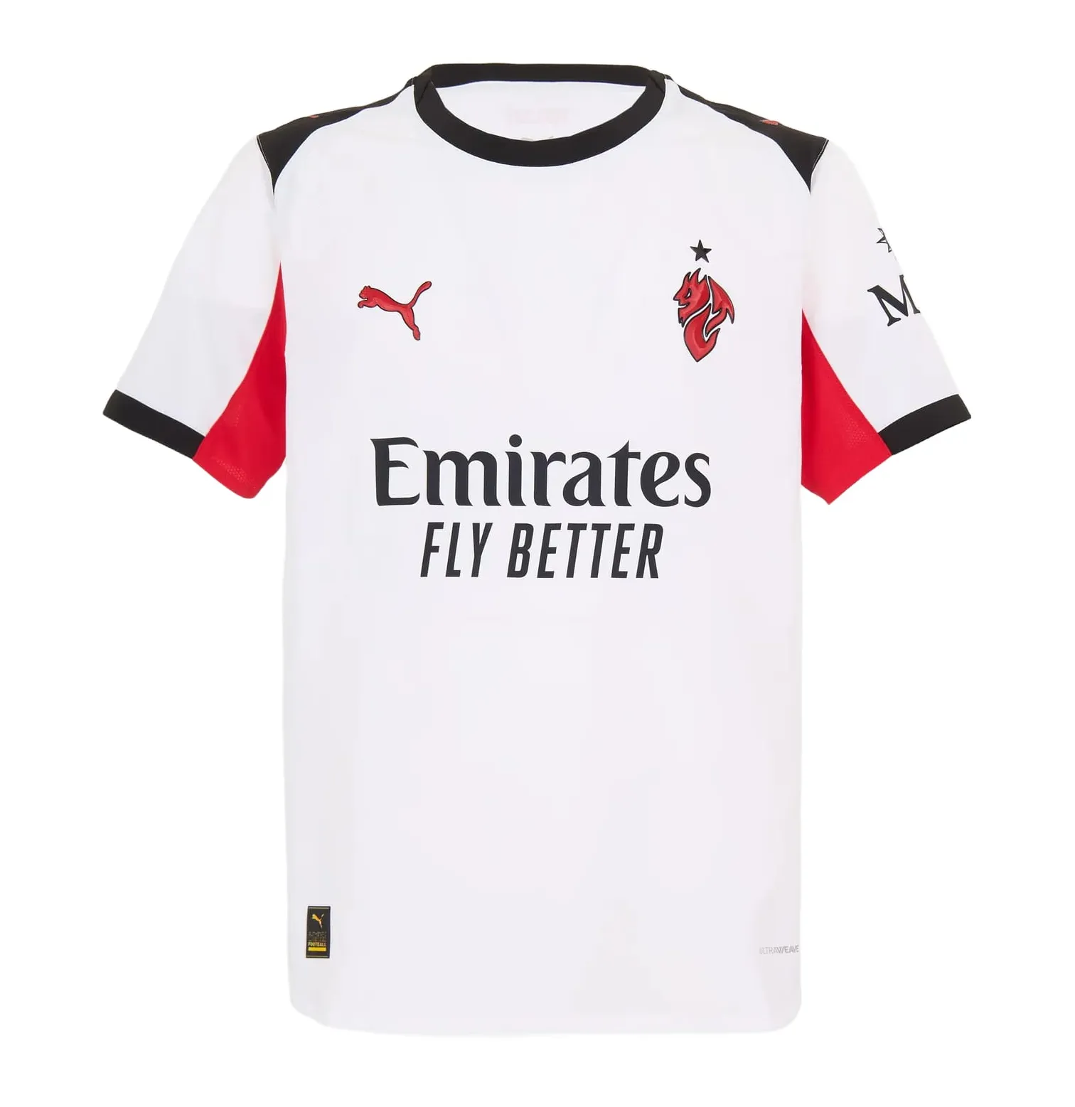 Maillot Ac Milan Extérieur 2025/26 - Authentic