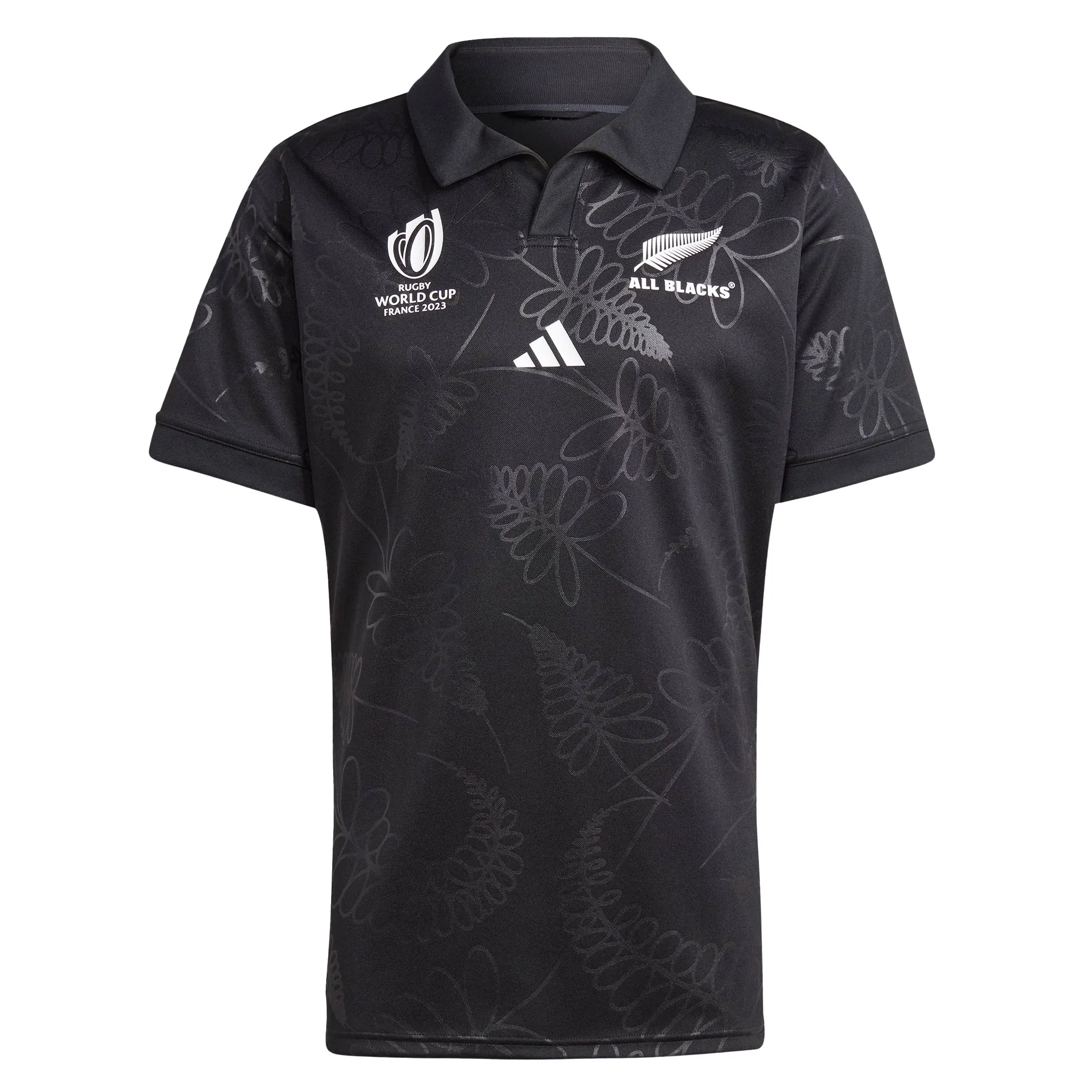 Maillot All Blacks Domicile Rugby Wc23