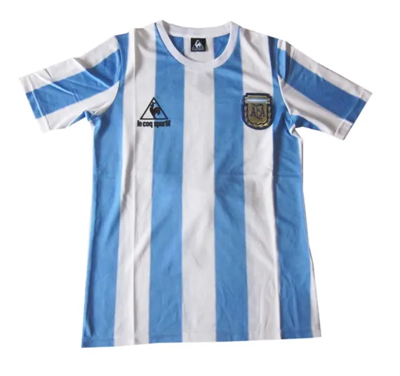 Maillot Argentine Coupe Du Monde 1986