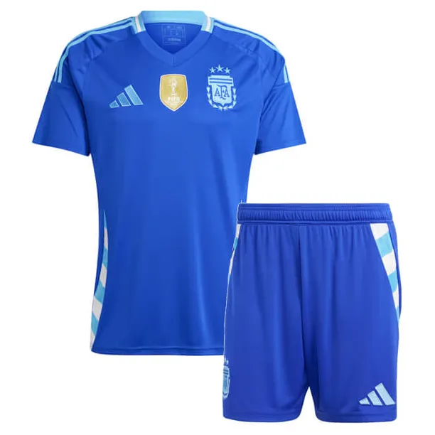 Maillot Argentine Extérieur 2024 Junior Kit