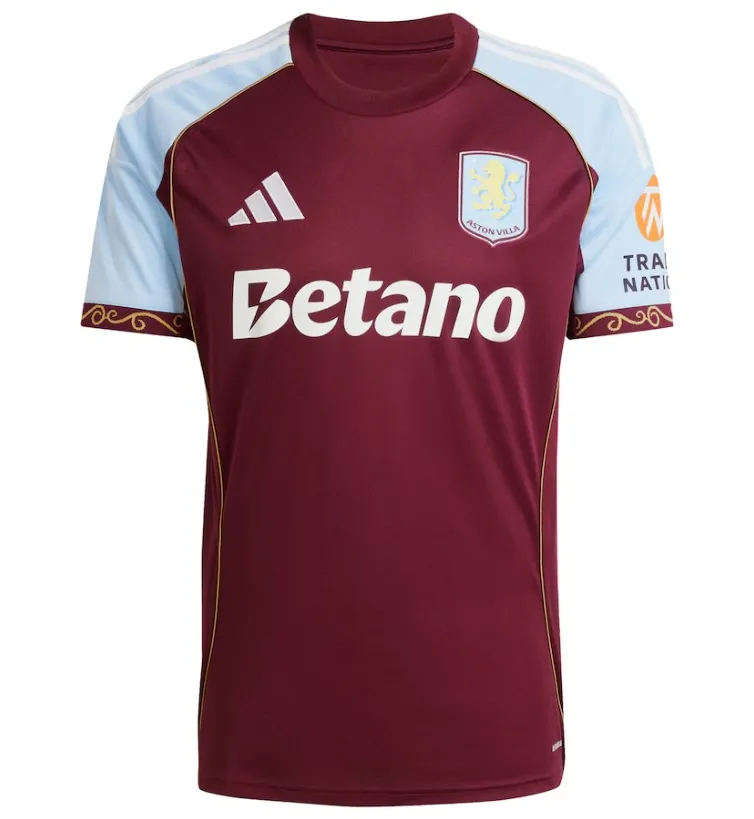 Maillot Aston Villa Domicile 2025/26