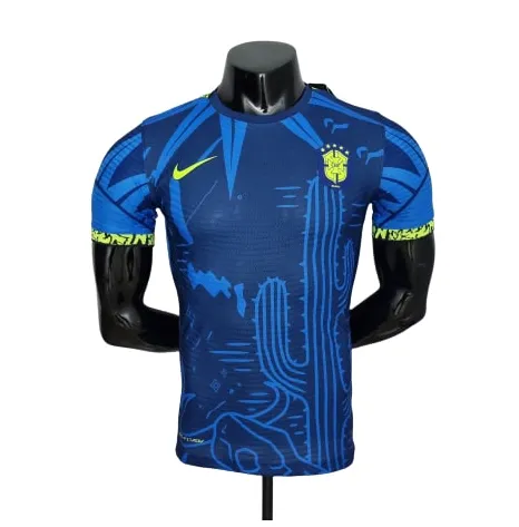 Maillot Brésil Pre-match 2022 - Authentic