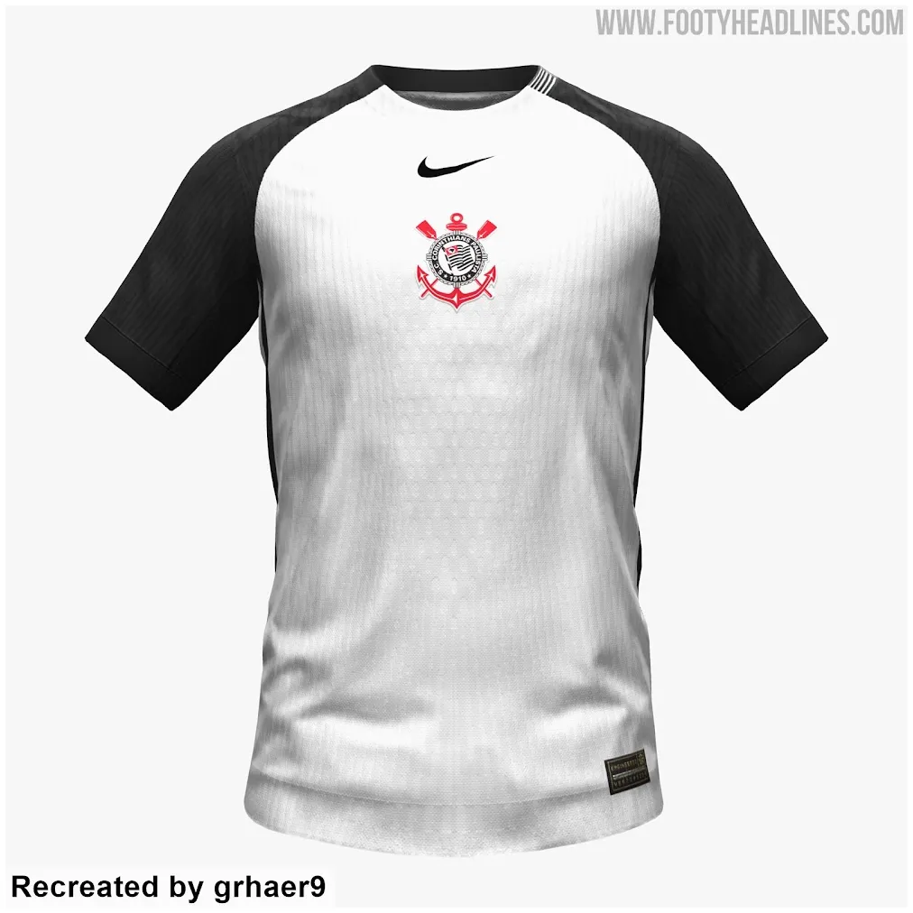 Maillot Corinthians Domicile 2025 - Authentic