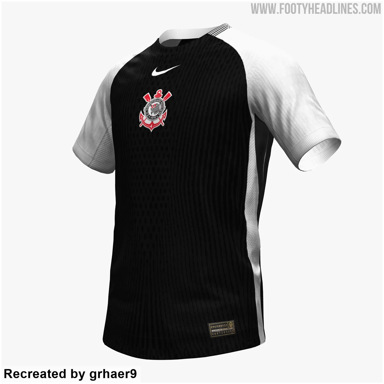 Maillot Corinthians Extérieur 2025 - Authentic
