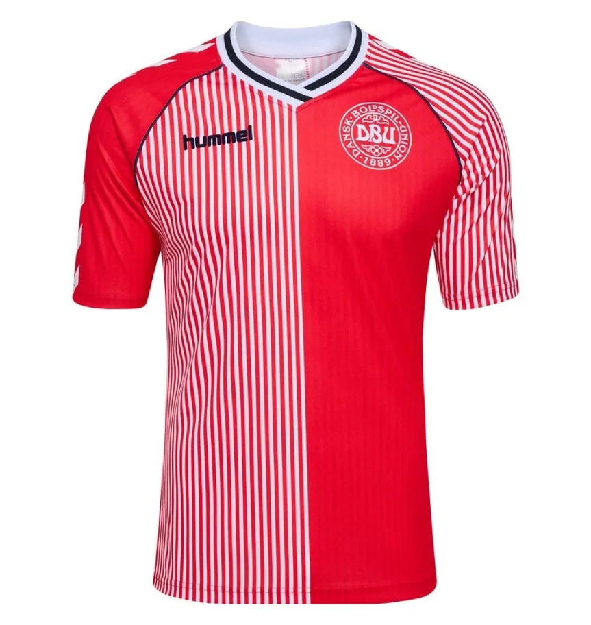 Maillot Danemark Domicile 1986