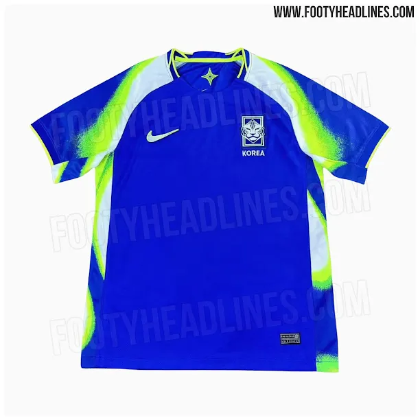 Maillot Extérieur Corée Du Sud Féminin 2025 Modèle Homme