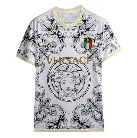 Maillot Italie X Versace 2024 - White