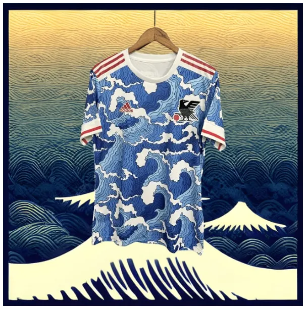Maillot Japon Domicile 2022 - Concept Waves