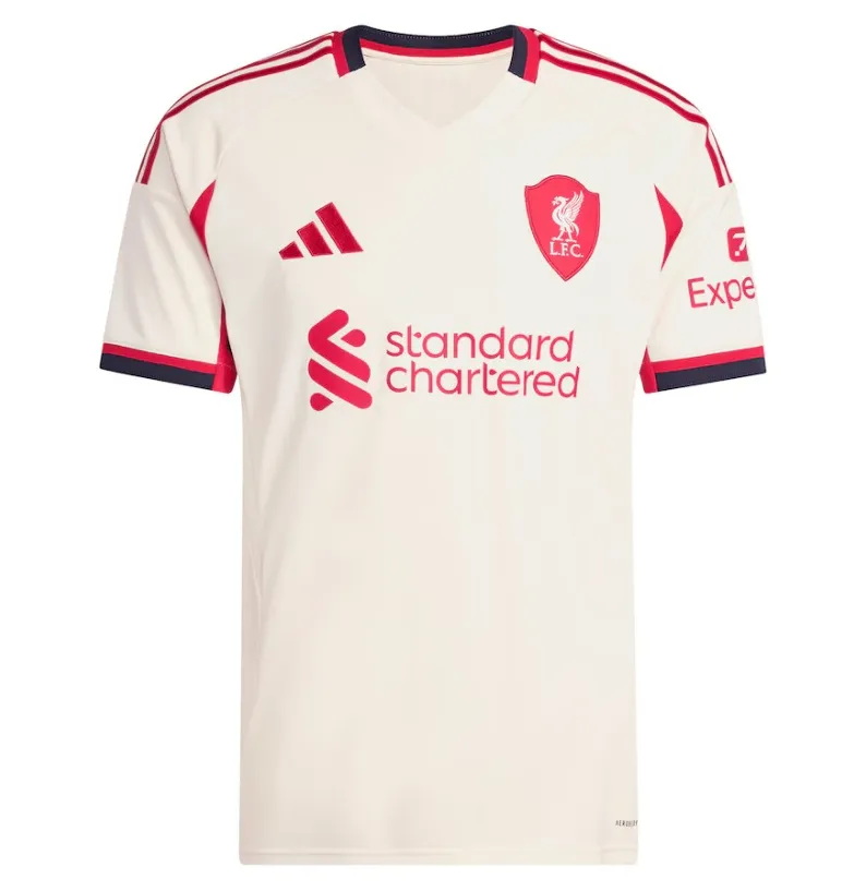 Maillot Liverpool Extérieur 2025/26