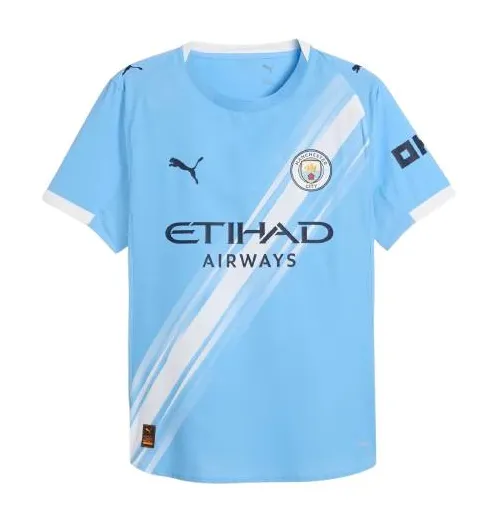 Maillot Manchester City Domicile 2025/26 - Authentic