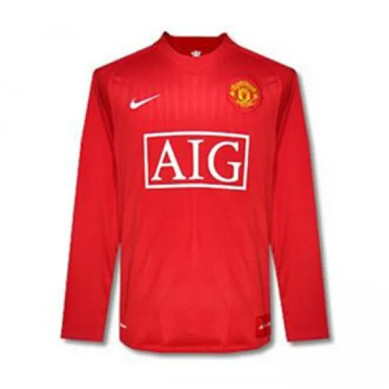 Maillot Manchester United 2007/08 Ml